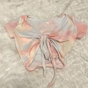 Hollister Tye Dye Baby Tee